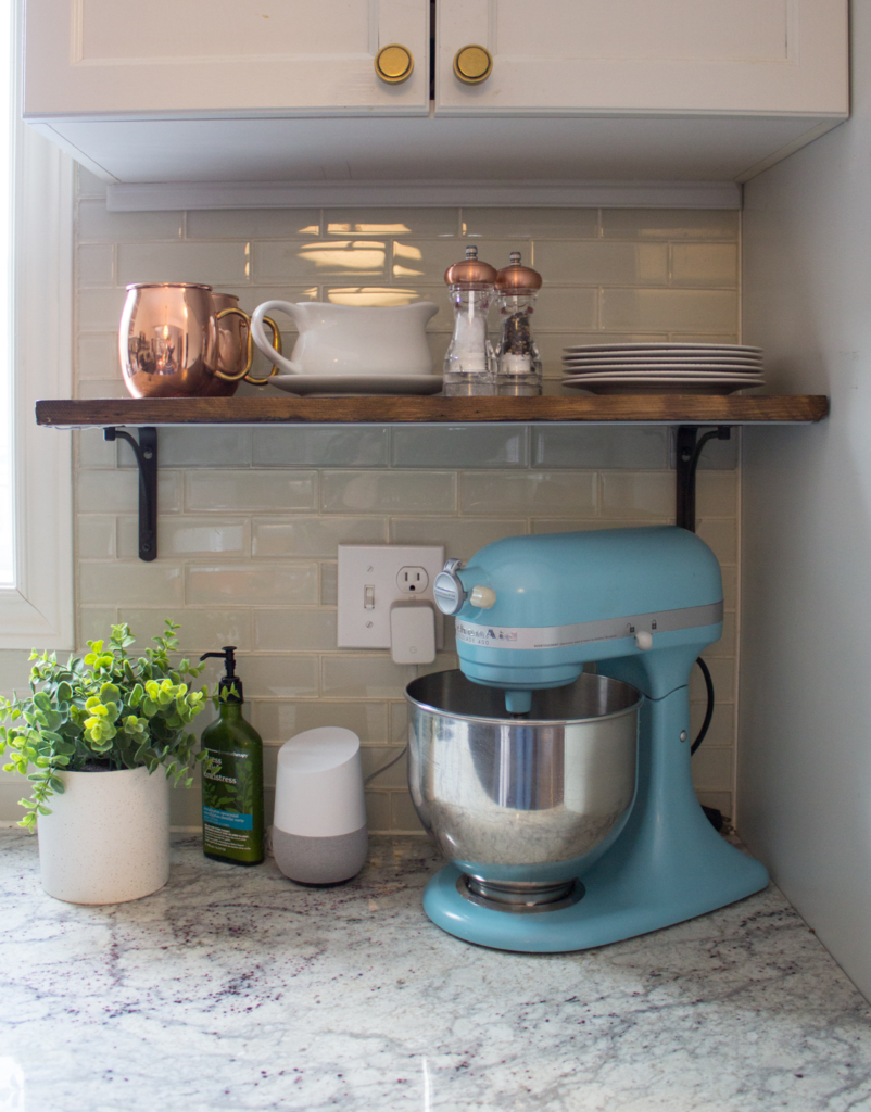 Google home speaking in kitchen
